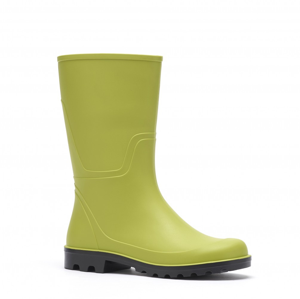 Botte PVC ROUCHETTE Belle plante, kiwi, taille 37