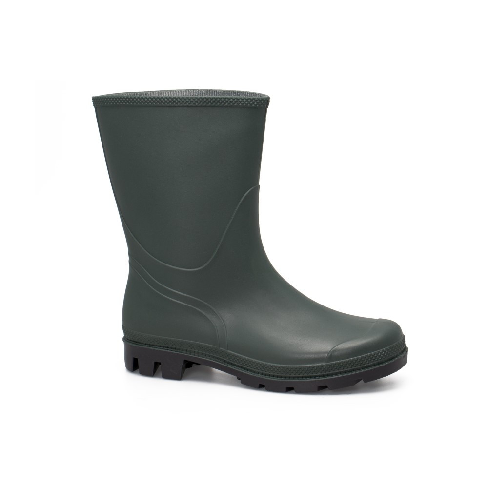 Bottes PVC DEMI-RIVAGE Vert - Taille 47