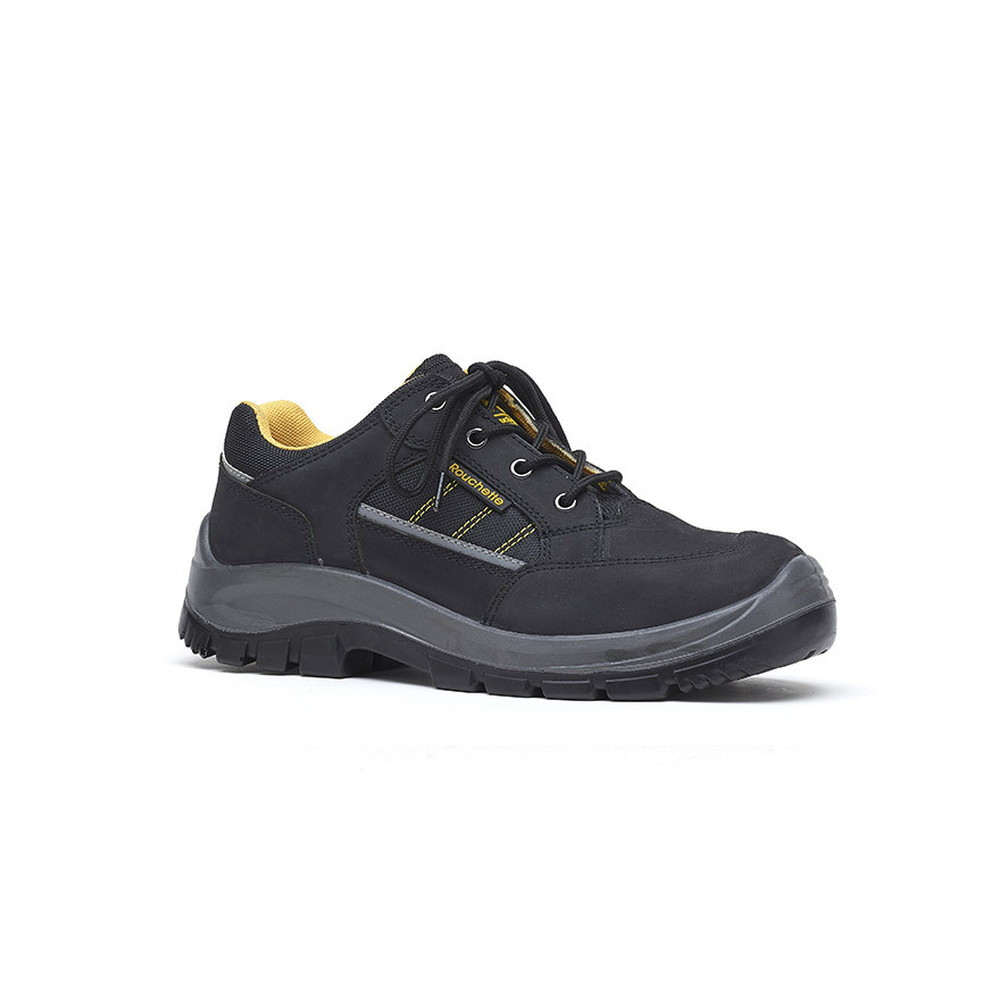 Chaussures de sécurité BOSTON Noir/Jaune - Taille 46