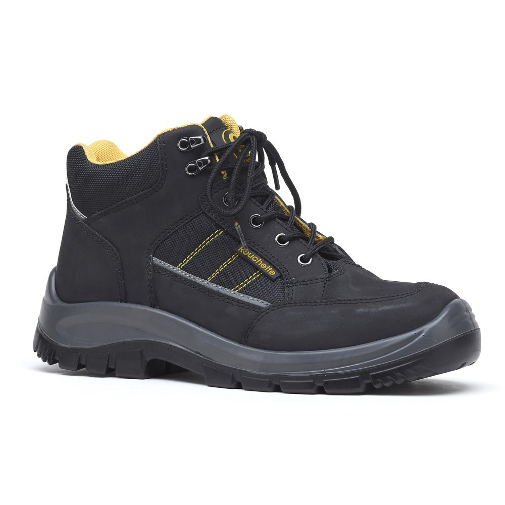 Chaussures de sécurité HAMILTON Noir/Jaune - Taille 46