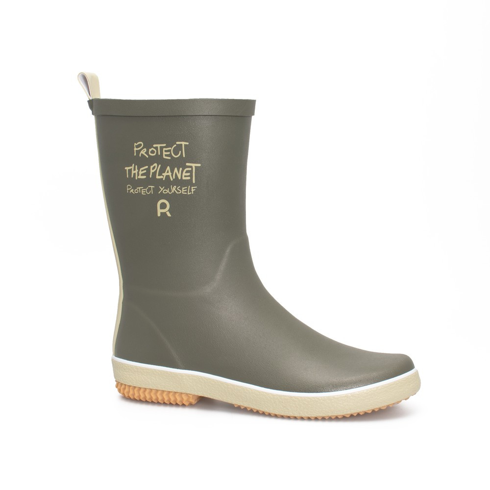 Demi botte PROTECT THE PLANET Femme - Coloris Kaki - 39