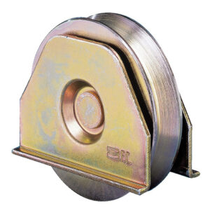 Roue avec plaque gorge V 120 mm FRATELLI COMUNELLO 330V-120