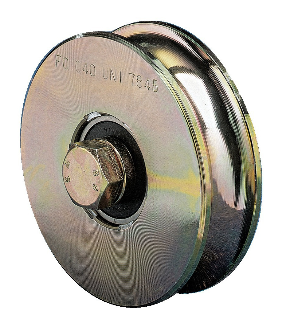 Roue gorge ronde 2 roulements 160 mm R20 COMUNELLO 315-160