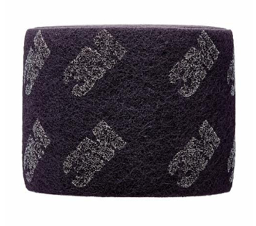 Rouleau abrasif non tissé Scotch-Brite™ CF-RL 150 x 115 mm grain A très fin, violet 3M Q07903