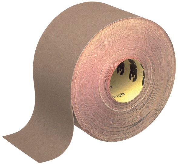 Rouleau d'abrasif 241UZ 120 x 50 m G80 3M ABRASIFS 59539
