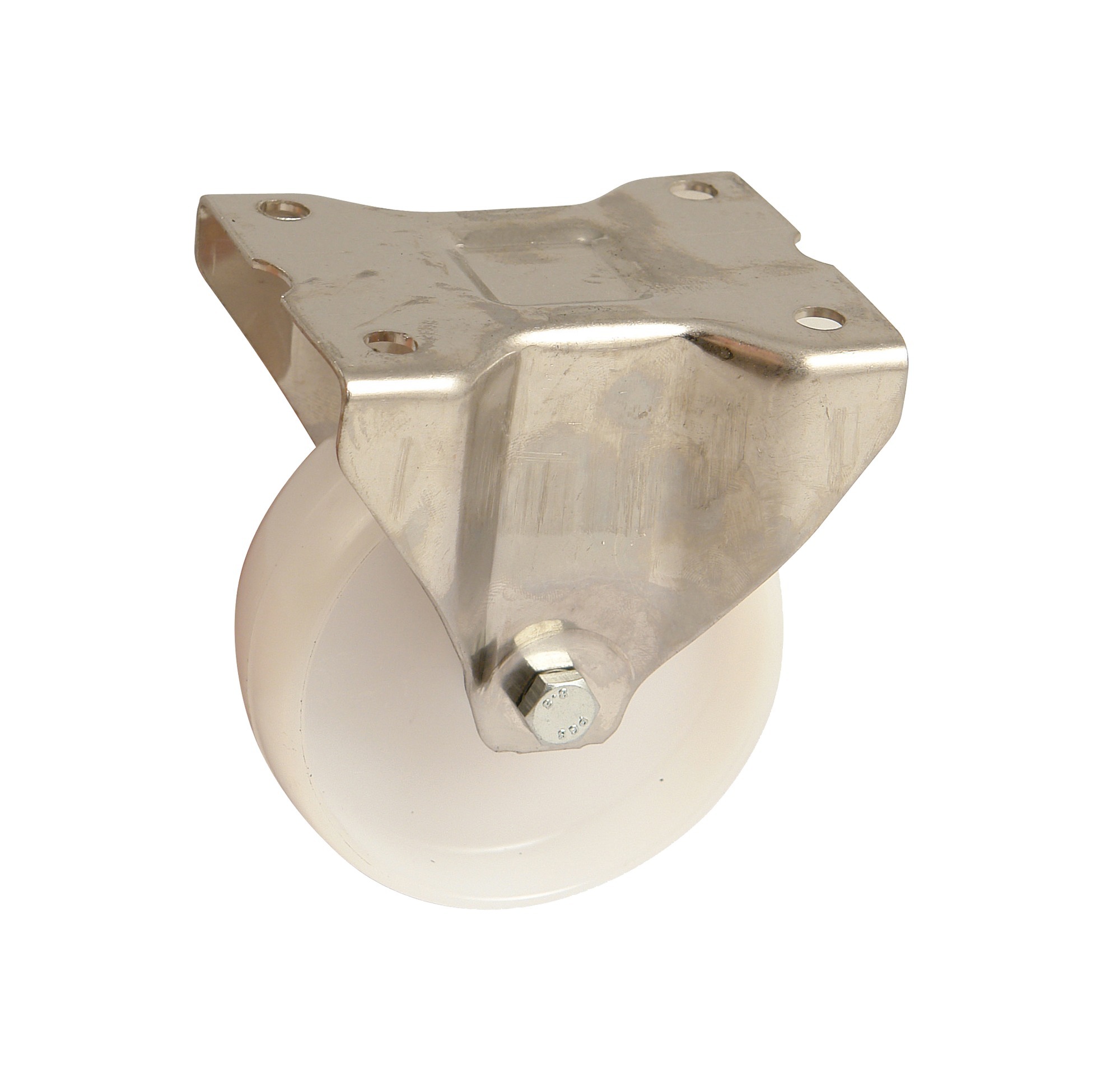 Roulette polyamide inox D125 mm fixe AVL 890823