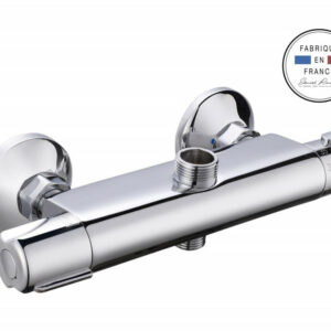 Mitigeur thermostatique douche chrome, EDOUARD ROUSSEAU Albi