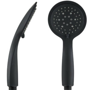 Pommeau de douche, ROUSSEAU Hebe noir