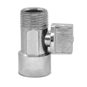 Stop Douche Laiton Chromé Mâle/Femelle 21 Mm