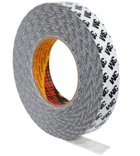 Ruban adhésif double face papier 9086 translucide 50 m x 25 mm 3M 1136739