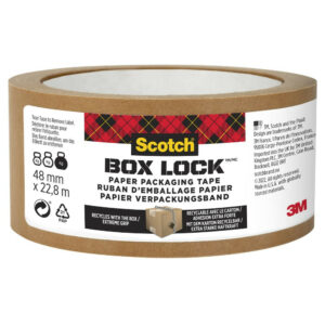Ruban adhesif marron Box lock SCOTCH L.22.8 m x l.48 mm