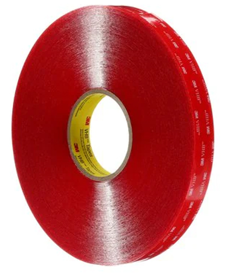 Ruban mousse adhésif double face acrylique 4910F VHB™ transparent 3M 19 mm x 11 m - 642192