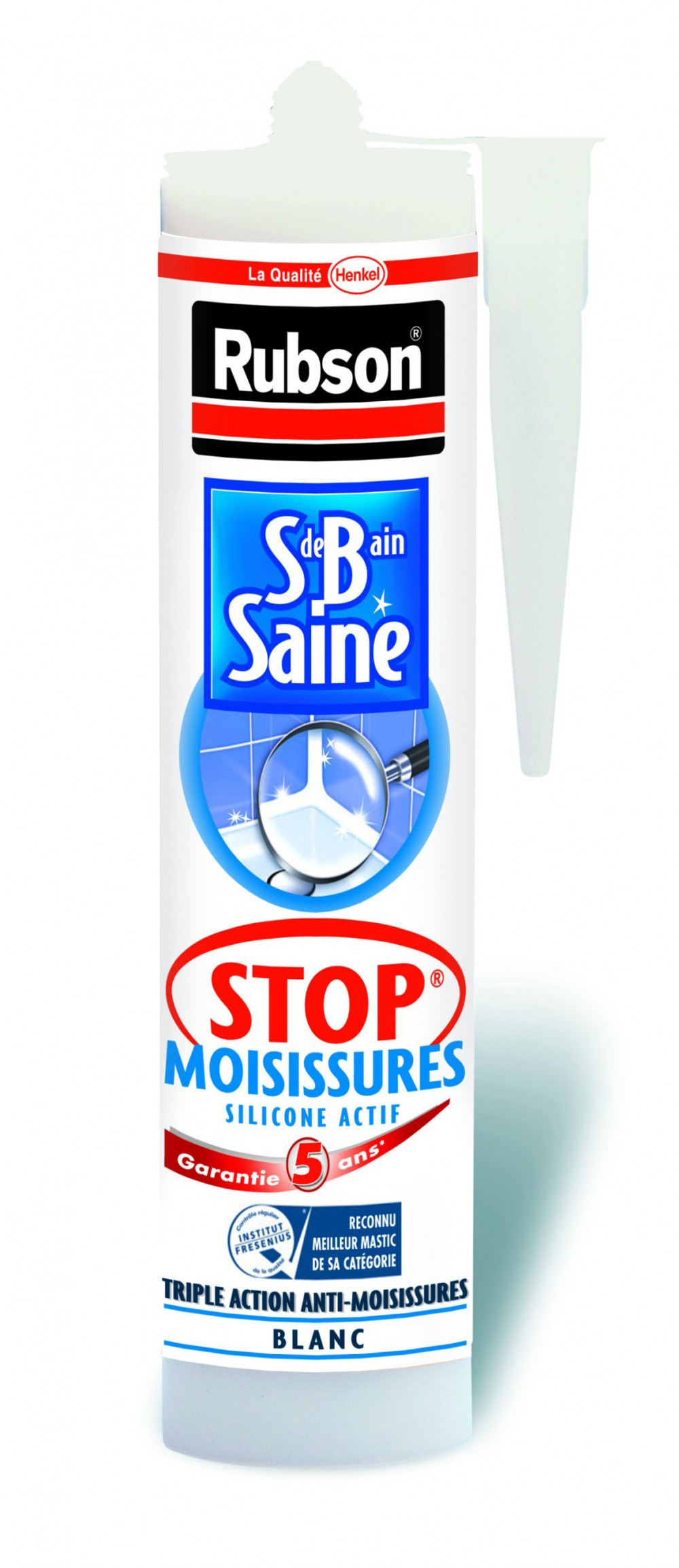 Mastic antimoisissure RUBSON, blanc, 280 ml