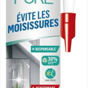 Mastic d'étanchéité cuisine et bain pure sanitaire RUBSON transparent 280ml