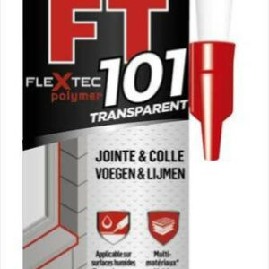 Mastic d'étanchéité toute destination RUBSON Ft101 280 ml transparent