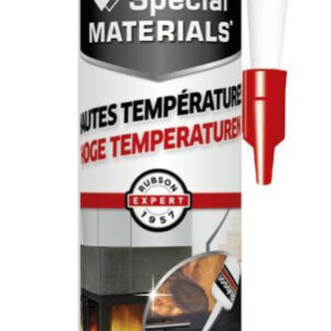 Mastic pour raccordement hautes températures RUBSON noir 280ml