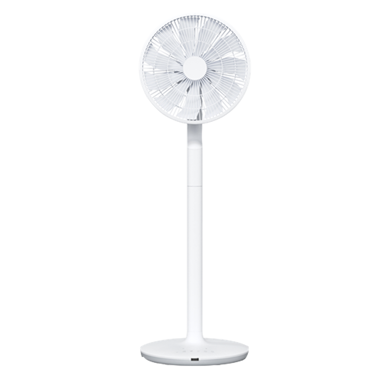 Ventilateur sur pied ou table - EOLO 1 Plus blanc - batterie intégrée - 27 W - ultra silencieux connecté