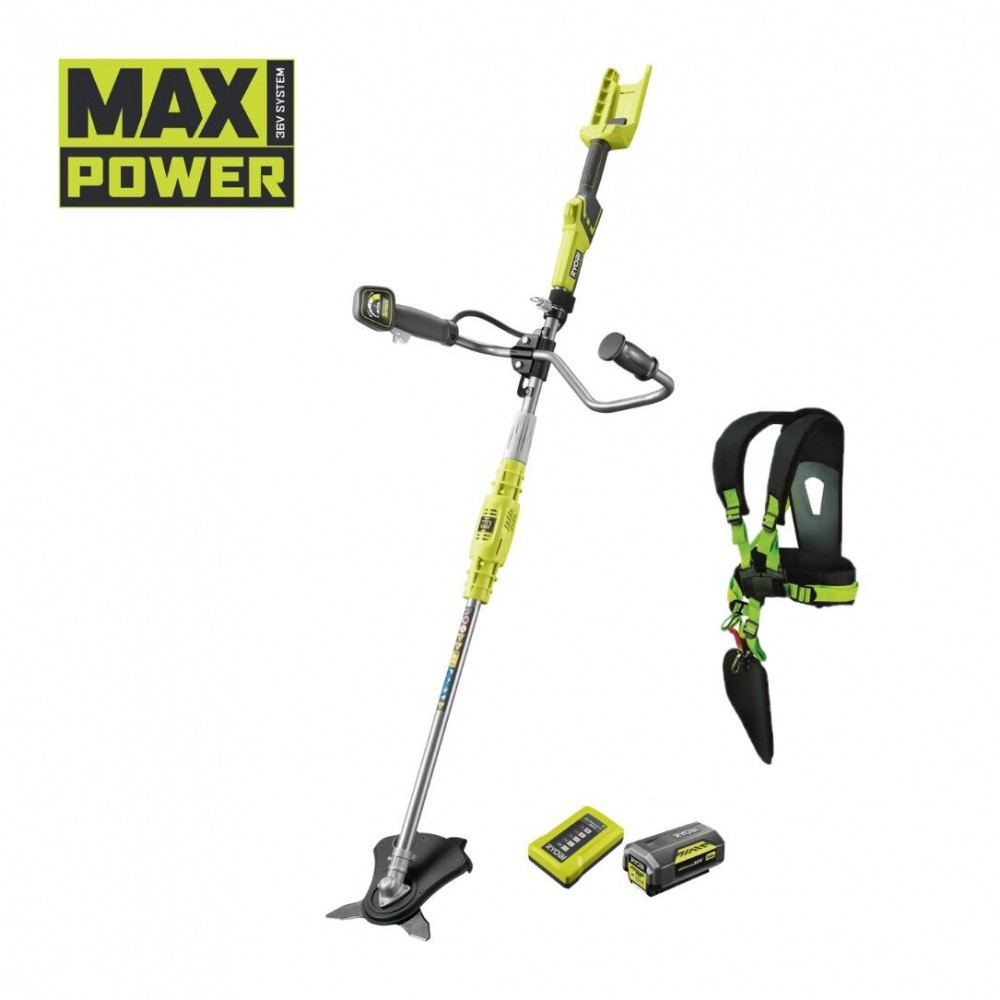 Débroussailleuse sur batterie RYOBI Rbc36x26bg2-140 36 V, l.26 cm