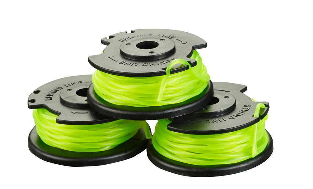Lot de 3 bobines simple fil pour coupe bordure RYOBI RTL