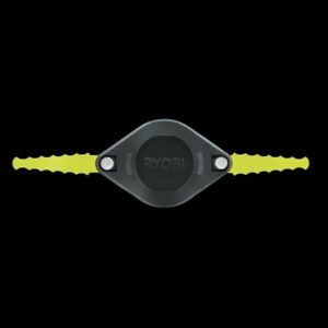 Tete double lames dentelees RYOBI pour coupe-bordures 18 et 36 V