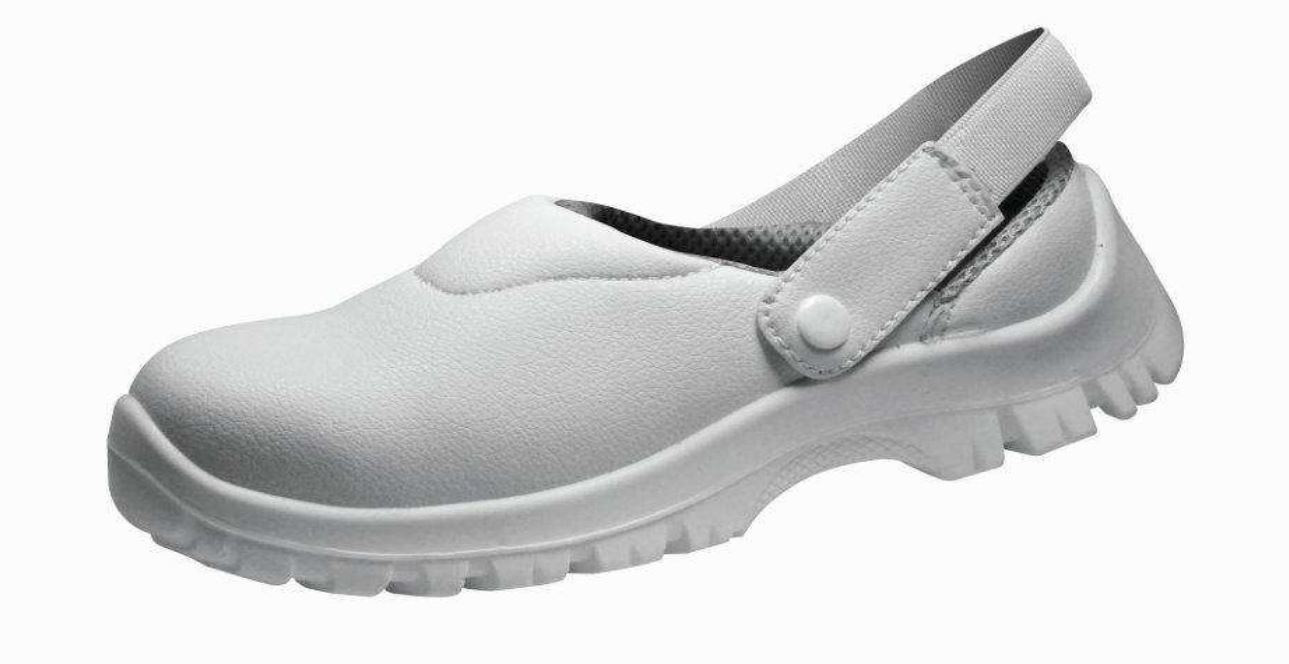 Sabot blanc HOG/NIX T40 bride pivotant tige microtec TEC SAFETY WORKWEAR NIX