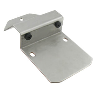 Sabot de portail à visser inox 190 x 100 mm TIRARD QA401304