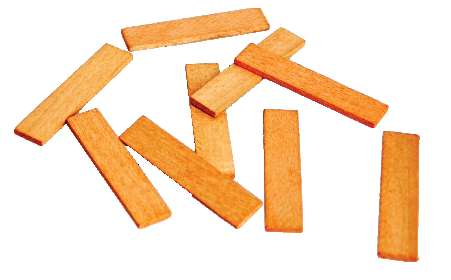 Sac de 1000 cales vitrage bois 70 x 20 x 2 mm GOETTGENS D70202