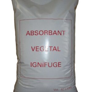 Sac de 40 L absorbant végétal ignifugé SICSA F800002