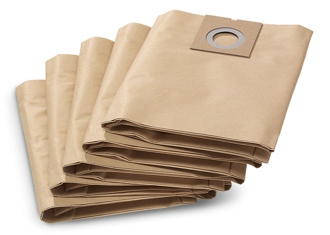 Sac filtrant papier pour aspirateur NT27/1 paquet de 5 pièces KÄRCHER 69042900
