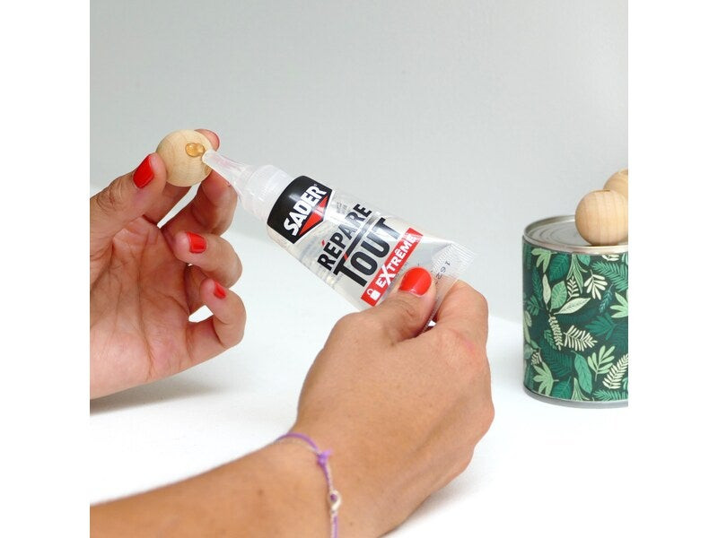 Colle de reparation cyanoacrylat sader repare tout extrem gel clic 30g