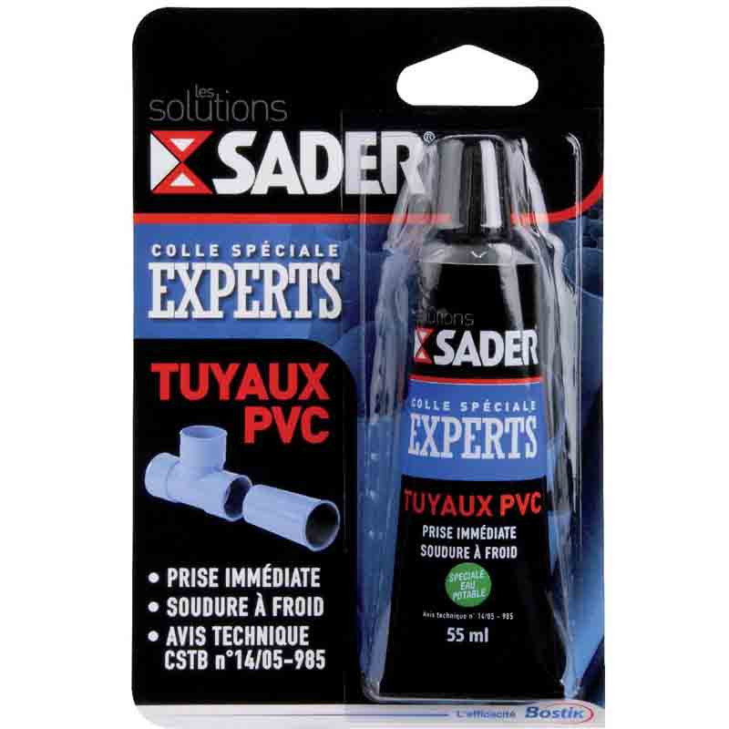 Colle tuyau PVC 55ml