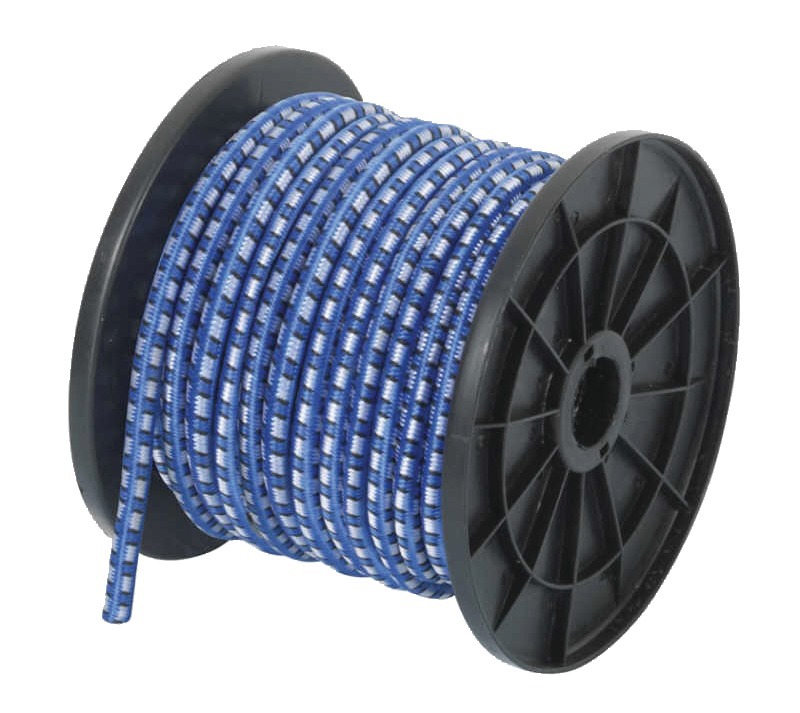 Sandow polypropylène 6 mm en bobine de 100 m standard noir CORDERIES TOURNONAISES 55/1443