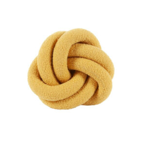 Coussin Aurore, moutarde l.30 x L.30 cm