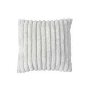 Coussin Dehli, blanc l.45 x L.45 cm