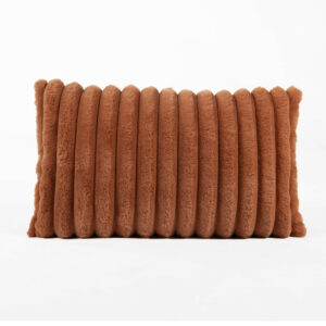 Coussin Dehli, noisette l.50 x H.30 cm