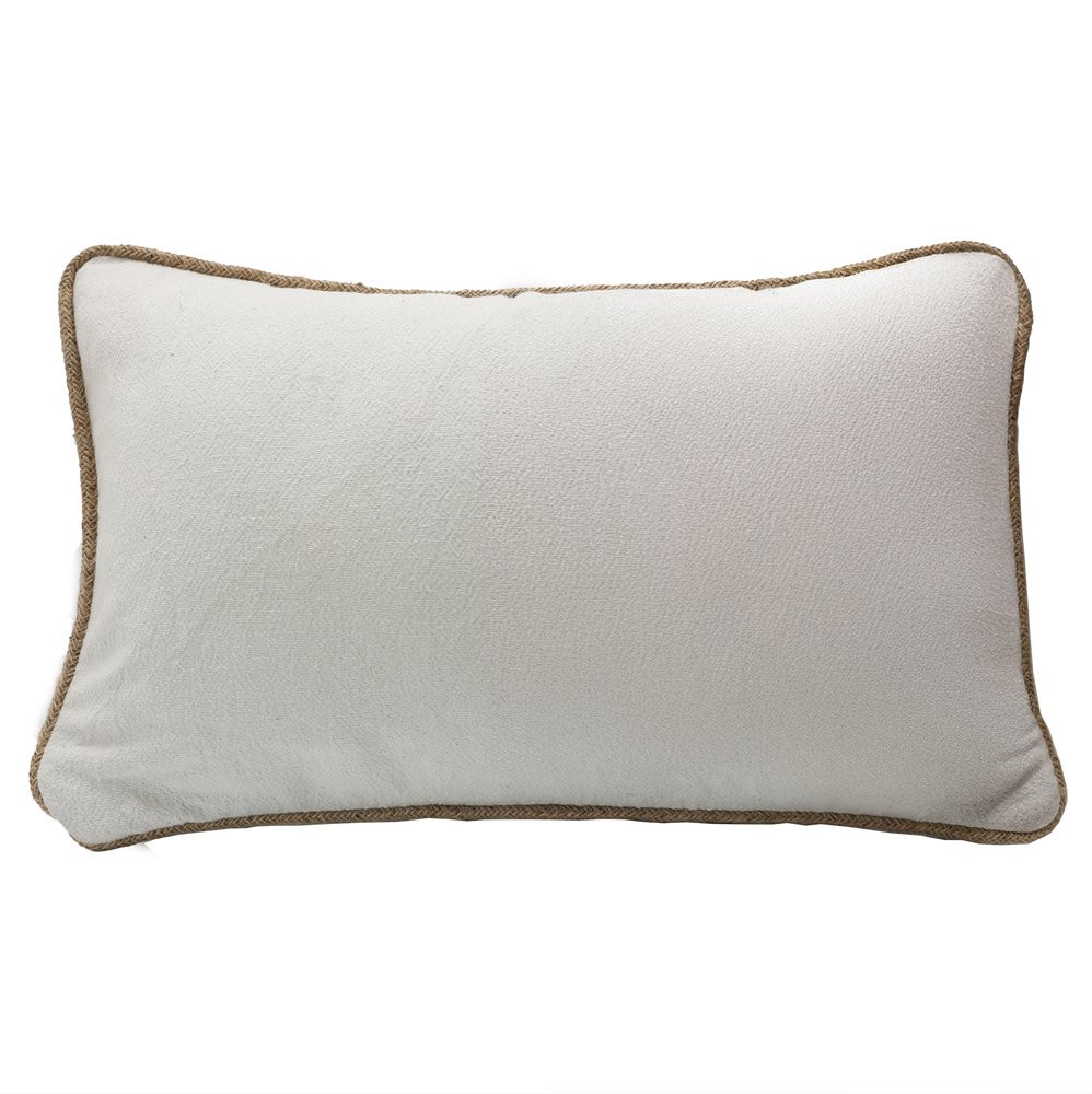 Coussin, naturel l.30 x L.50 cm