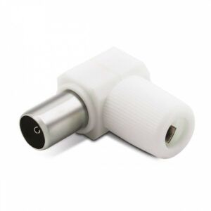 Fiche coudee TV femelle 9.52mm, Metronic