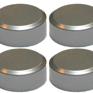 Fixations miroirs rondes aluminium