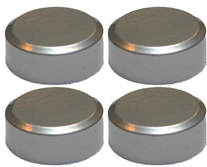 Fixations miroirs rondes aluminium