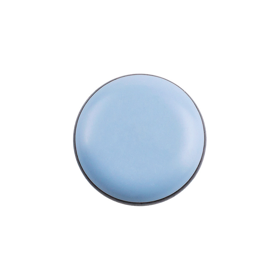 Glissière pour pied de meuble teflon adhésive O17mm