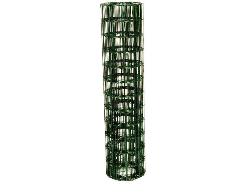 Grillage rouleau soudé vert, H.1 x l.20 m, maille 100X100