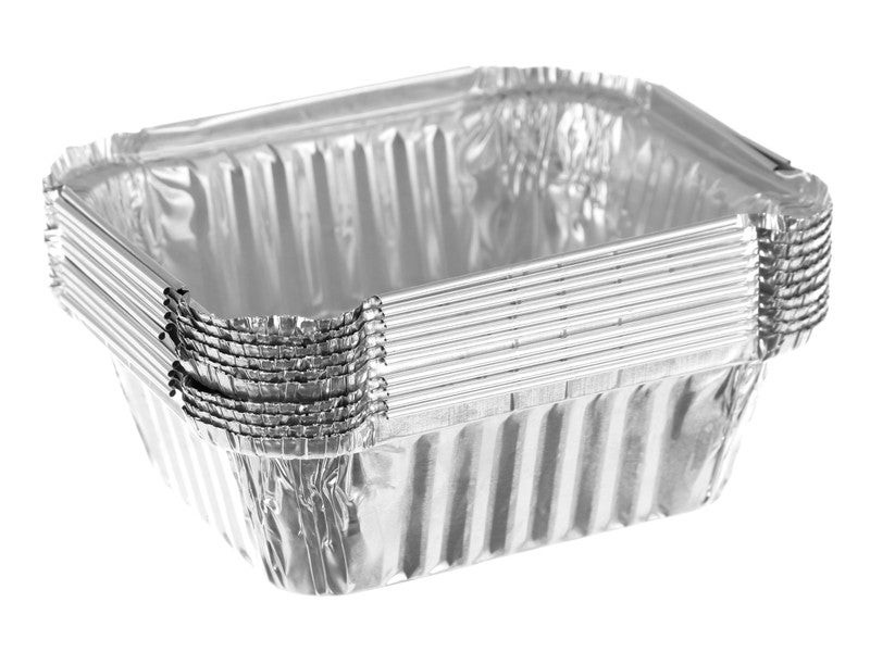Lot de 10 barquettes aluminium 0.5L