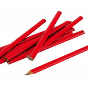 Lot de 12 crayons de menuisier