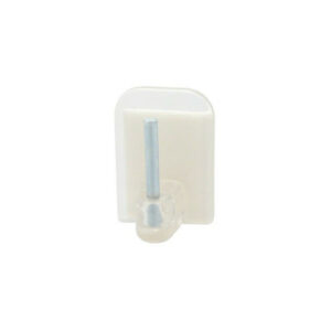 Lot De 4 Supports Autocollants Barre De Vitrage, 10 Mm Transparent Brut Inspire