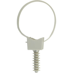 Lot De 50 Colliers À Embases Et Chevilles, Diam.16 À 25 Mm, L.165 Mm