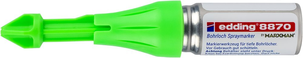 Marqueur spray Marxman vert fluo E-8870