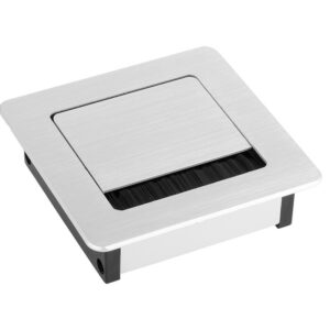 Passe-câble ALU 100x100x29mm alu