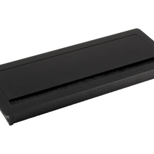 Passe-câble ALU 240x100x29mm noir