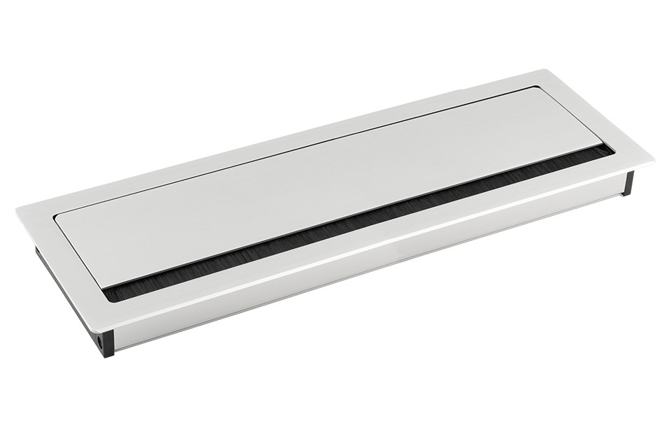 Passe-câble ALU 300x100x29mm aluminium
