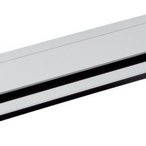 Passe-câble avec amortisseur ALU 300x90x28mm blanc mat